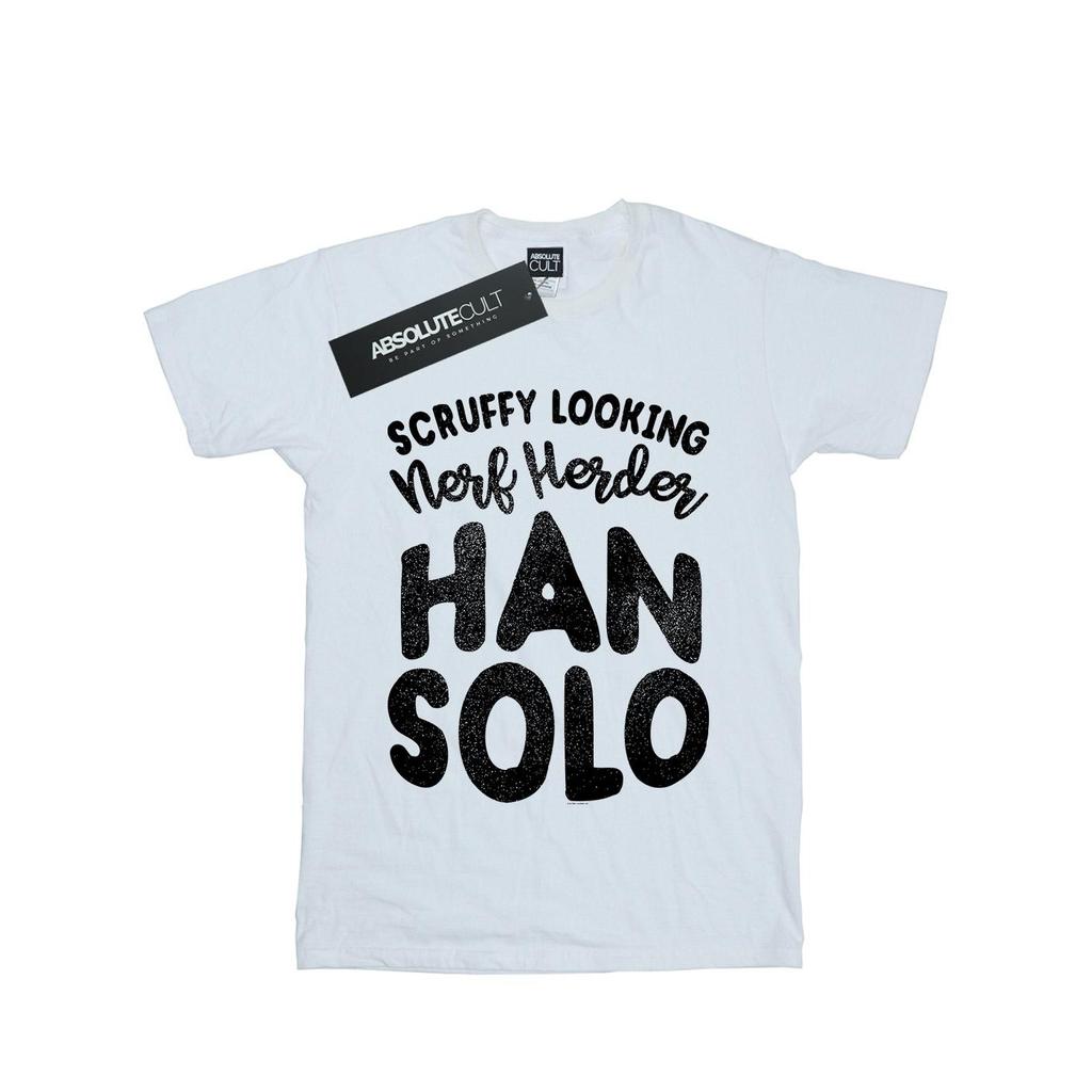 Star Wars Mens Han Solo Legends Tribute T-Shirt
