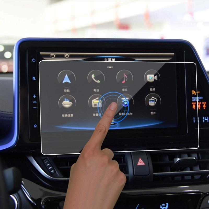 Закаленное стекло 9H Защитная пленка для экрана Для Toyota CHR C-HR 2016 - Пленка для навигации на центральной консоли Автоаксессуары для модификации