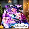 Custom Name Powerful KPop Fashion Blanket  Ideal Bedding Blanket Perfect for Travel, Camping, Living Rooms, Offices, Sofas, Fan Christmas gift