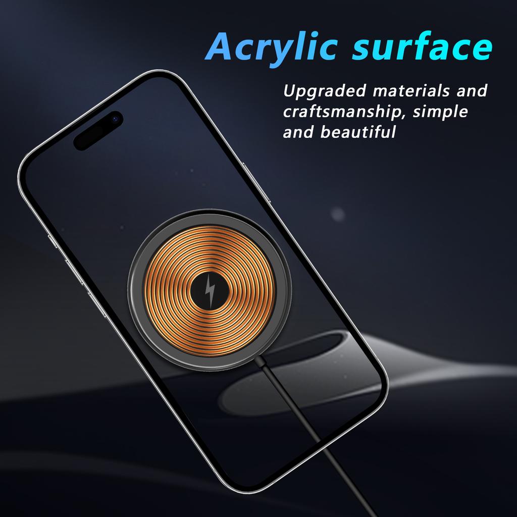 Магнитная беспроводная зарядная подставка для iPhone 15 14 13 12 Pro Airpods PD Macsafe Phone Chargers Dock Station 15W Fast Charge Stand