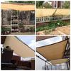 7 Colors Outdoor Garden Camping Hiking Tent Sunshade Net High Density Polyethylene Gardening Sunshade Cloth Sunscreen Net