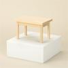Miniature Ornaments Toy Model 1:12 Dollhouse Kids Play Toys Simulation Wood Table Wooden Tea Table
