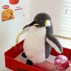 Очаровательная реалистичная плюшевая игрушка-пингвин для детей, мягкое чучело животного, идеальный подарок на день рождения