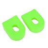 1 пара 2 шт. Защитные мягкие чехлы для шатуна, чехлы, чехлы для велосипеда, аксессуары (зеленый)