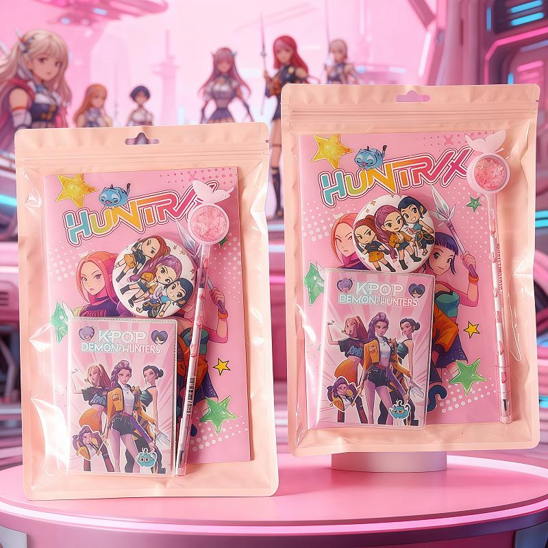 Witch Squad K-pop Stationery Set High Beauty Cute Girl Student Learning Reward Stationery Gift