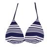 Women's Blue and White Striped 2-Piece Swimsuit HIGH PRESSURE