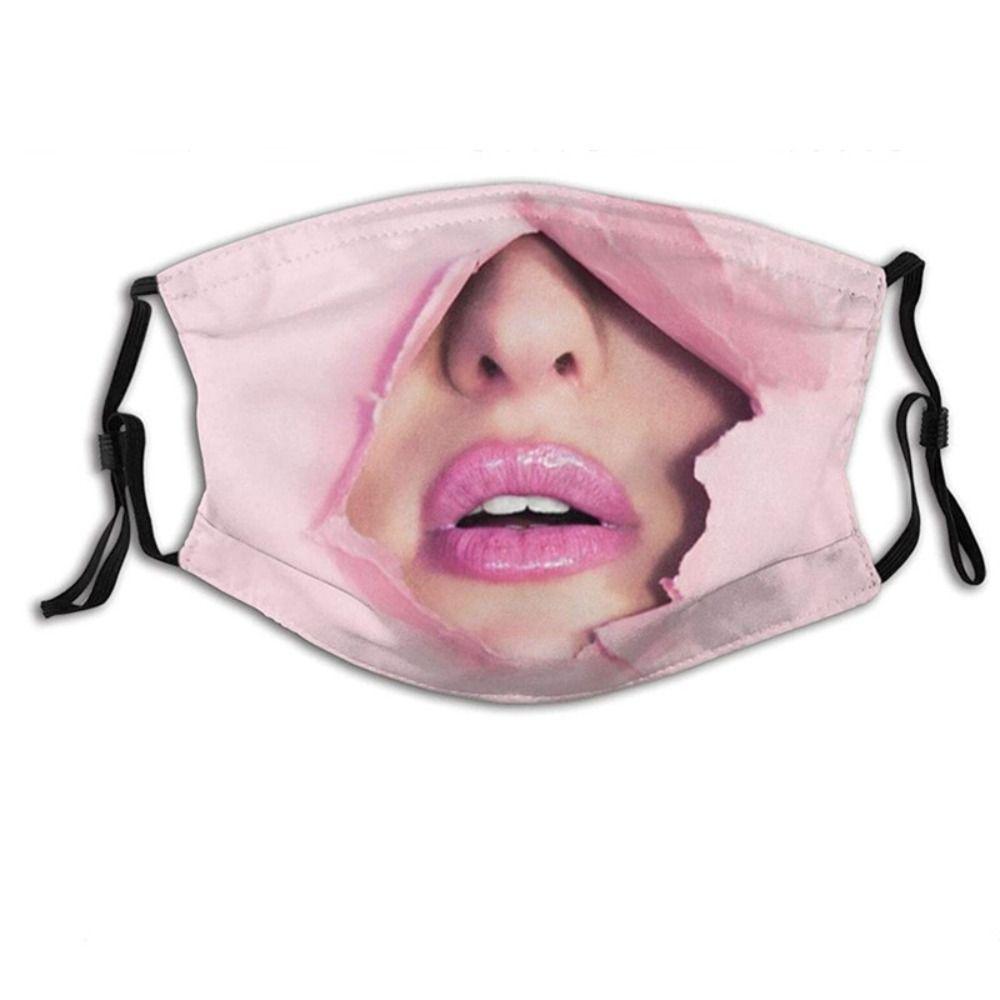 Facial Expression Funny Printed Mask Personality Party Cosplay Mask  Cycling