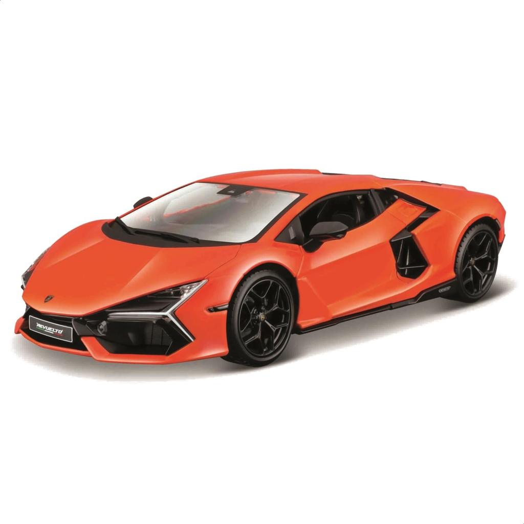 Bburago Lamborghini Revuelto Оранжевый Литой Модель Готовая OG 1/24 / Автомобиль, Продукт, 18-21106