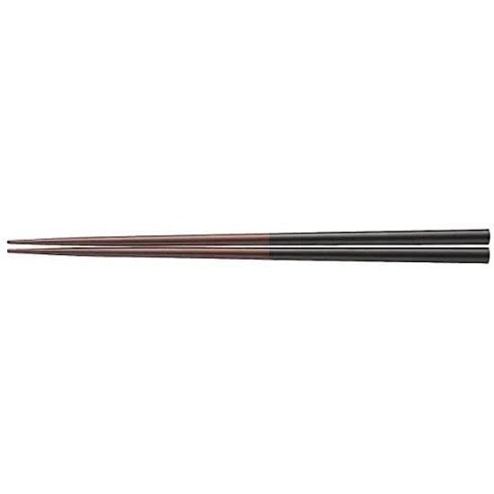 Палочки для еды Muji, совместимые с посудомоечной машиной, черные, 23 см, Марас