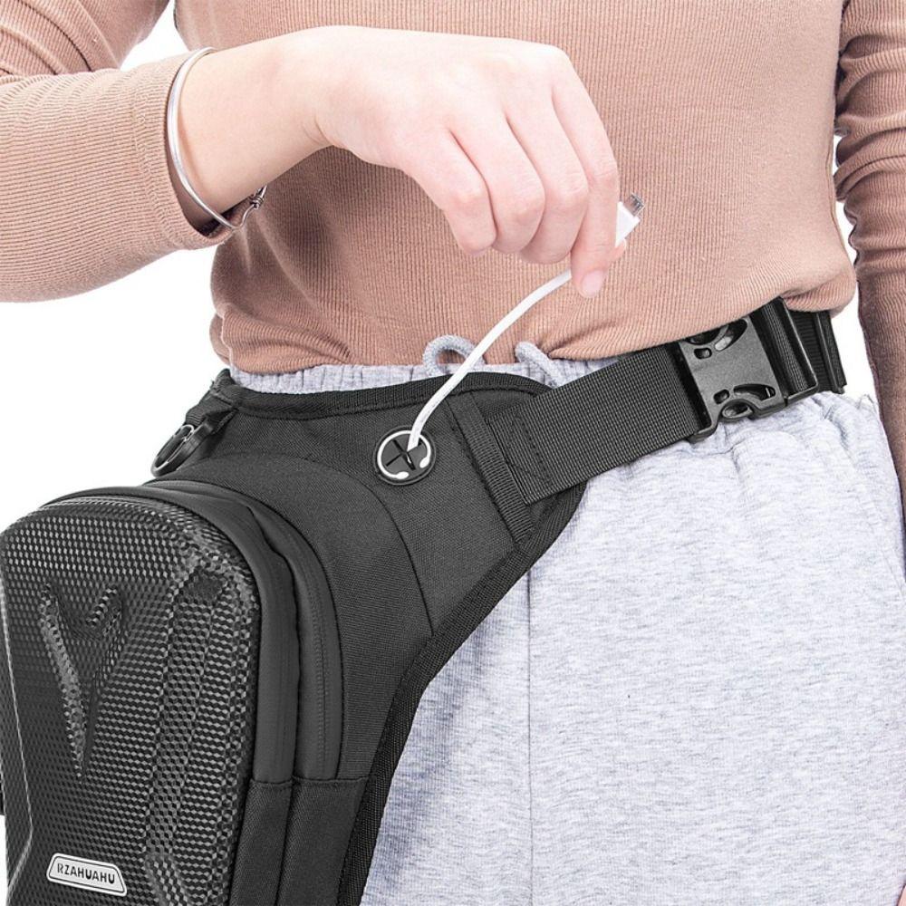 Thigh Belt Leg Side Bag Waterproof Waist Bag Drop Waist Leg Bag Motorcycle Bag Motorbike Fanny Pack