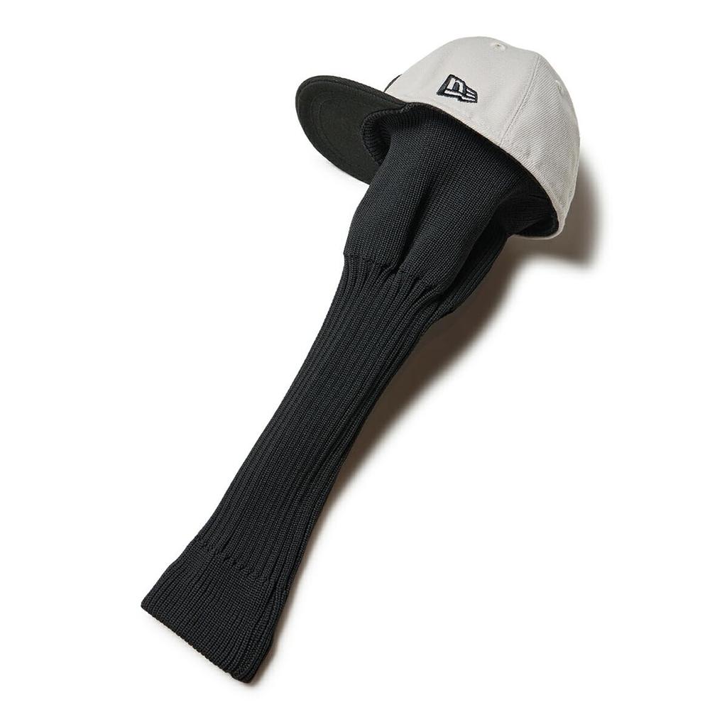 Чехол для гольфа с логотипом-флагом для фервея из дерева ОДИН РАЗМЕР GF FW COVER FLAG STN BLK [New Era] Хром/черный