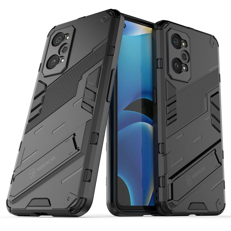 For Realme GT Neo2 Case Punk Stlye Phone Holder Protective Armor Bumper Case For Realme GT Neo 2 Cover For Realme GT G C21Y
