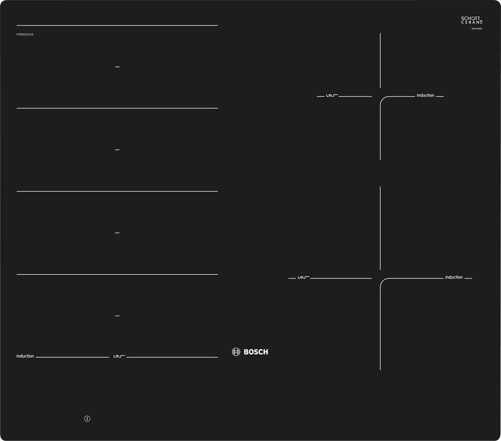 BOSCH PXE601DC1E induction hob
