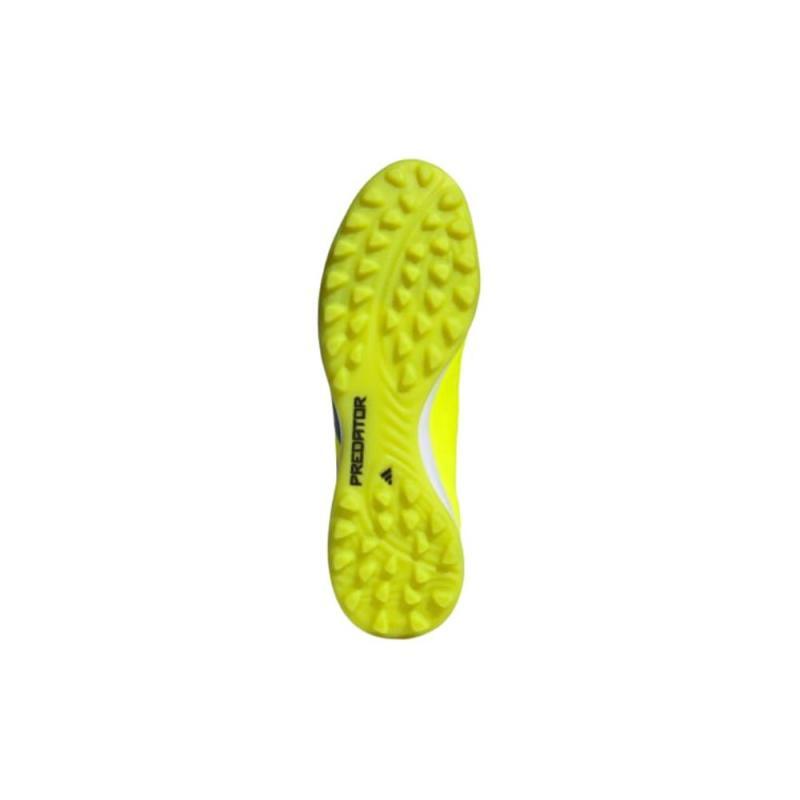 adidas Predator 24 Elite Turf Team Солнечный Желтый Ядро Черный Солнечный Красный Кроссовки IG7730