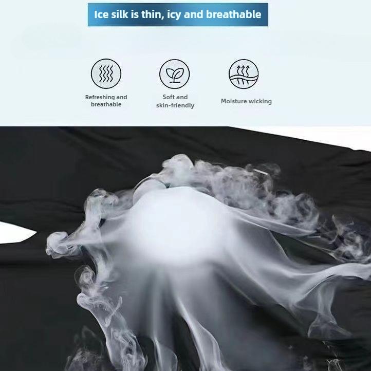 Мужские летние тонкие шелковые свободные повседневные брюки с завязками