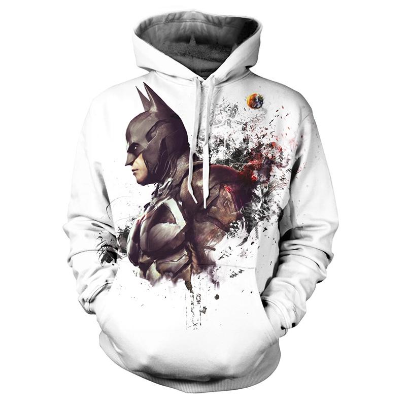 Premium Quality Superhero Batman 3d Print Hoodie Sweatshirt For Women And Men M-4xl