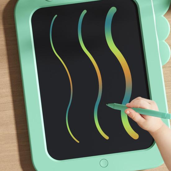 ЖК-планшет в форме крокодила, детский блокнот для рисования с ручкой, доска для рисования для малышей, игрушка, планшет для рисования, подарок на день рождения