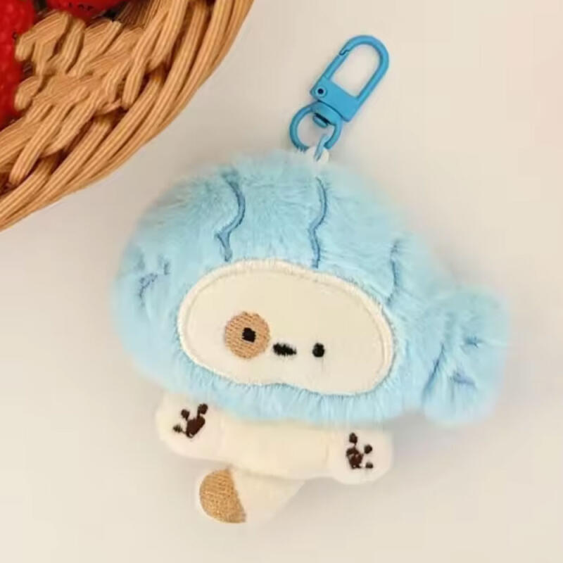 1 коробка из 10 случайных брелоков-кукол Food Cat