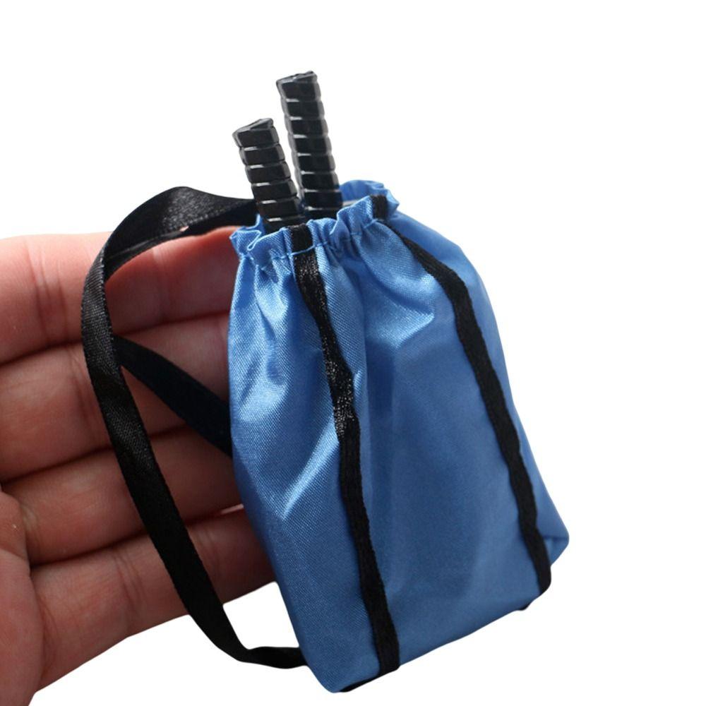 Gift Doll Tennis Racket Kits Dollhouse Accessories Miniature Racquet Ball Bag Sport Equipment Set