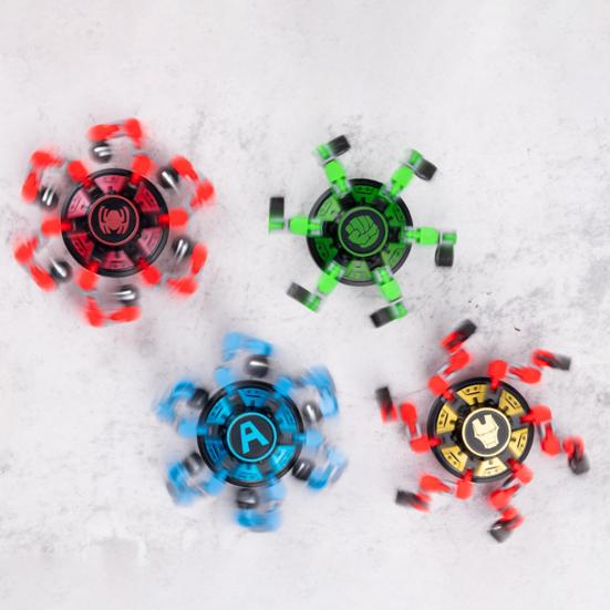 Волчок для координации рук и глаз, забавная пластиковая декомпрессия кончиков пальцев, волчок для школы