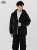 Dingfengbaoluo Loose Fit Hooded Outdoor Windbreaker