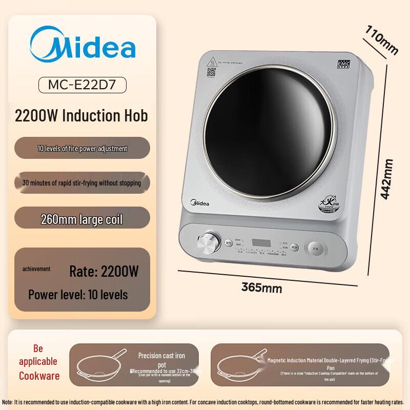 Midea Индукционная плита 2200 Вт