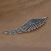 6шт Тибетские Серебряные Большие Полые Подвески Крылья Ангела Подвески Закладка-закладка 108мм