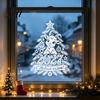 Reusable PVC Glass Decals 2027 New Year Window Clings Sheep Zodiac Christmas Tree Static Chinese Stickers of Goat Sticker for Russian Decoration