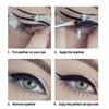 10pcs Pro Eyeliner Stencil Kit Eyebrows Template Shaping Tools Frames Card Eye Shadow Makeup Tool