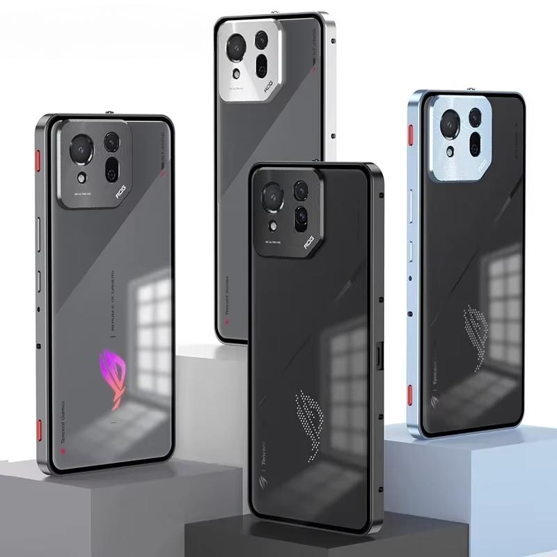 Для Magsafe Магнитный полупрозрачный матовый чехол для ASUS ROG Phone 9 Pro Металлическая защитная задняя крышка объектива камеры для ROG Phone9 9pro