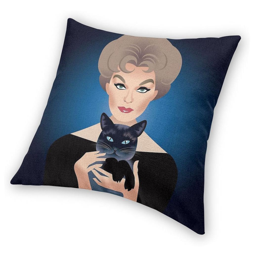 Pyewacket Bell Book And Candle Square Pillowcase Polyester Linen Velvet Creative Zip Decor Throw Pillow Case Home Cushion Cover