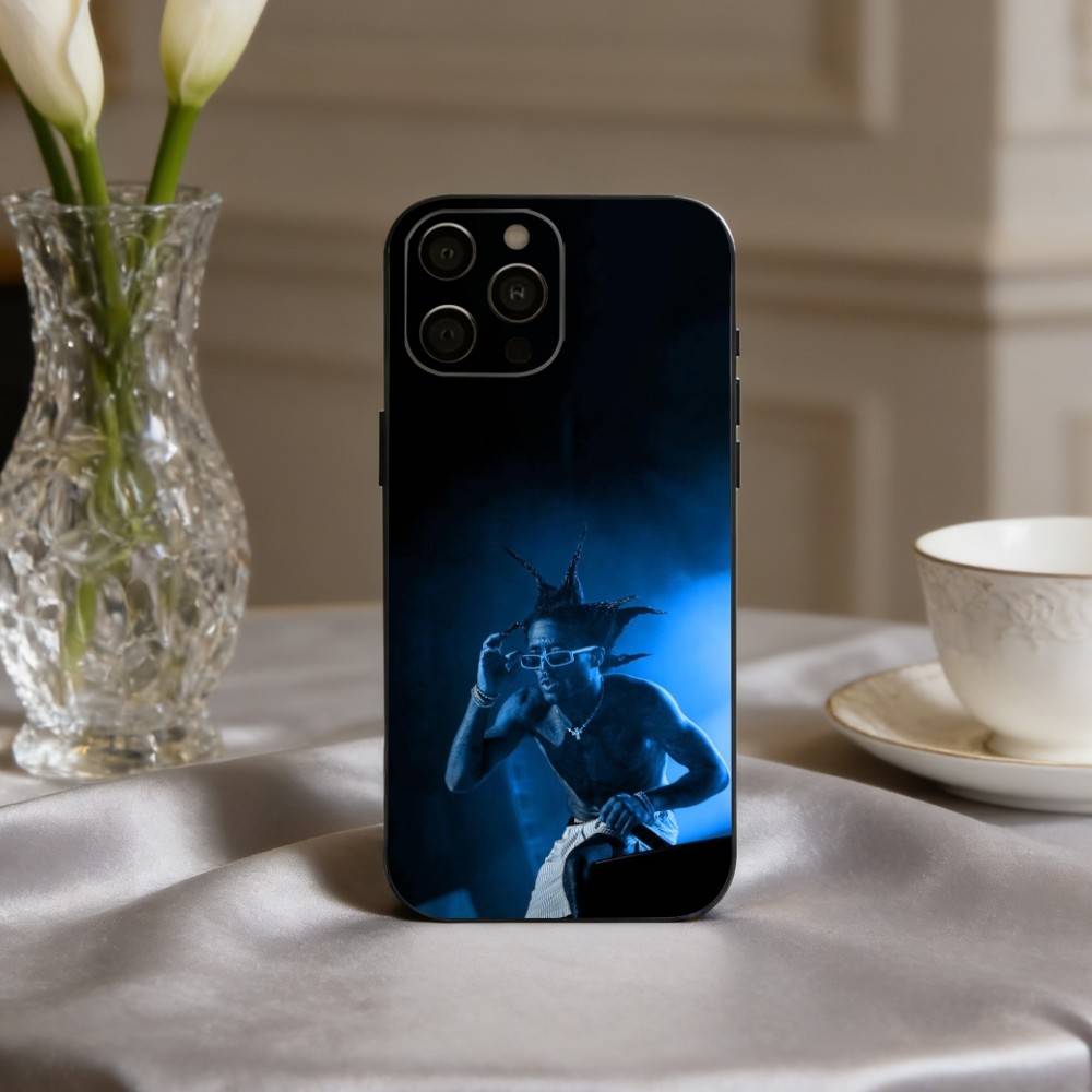 L-Lil U-Uzi-I Талантливый V-Vert Чехол для телефона для iPhone 17,16,15,14,13,12,11 Plus,Pro Max,XS,Мягкий силиконовый черный чехол