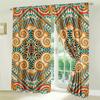 2 шт. Бохо цветочные шторы винтажные бохо цветочные узорчатые оконные шторы для спальни гостиной карнизы для окон