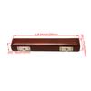 Wooden Flute Head Joint Wooden Storage Flute Mouthpiece Amber 25.5x4.6x3cm Case, Box, Accessory,