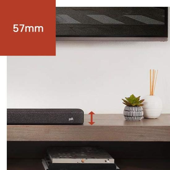 Polk Audio Soundbar REACT с Amazon Alexa Gray Сертифицированное устройство REACT A для людей —