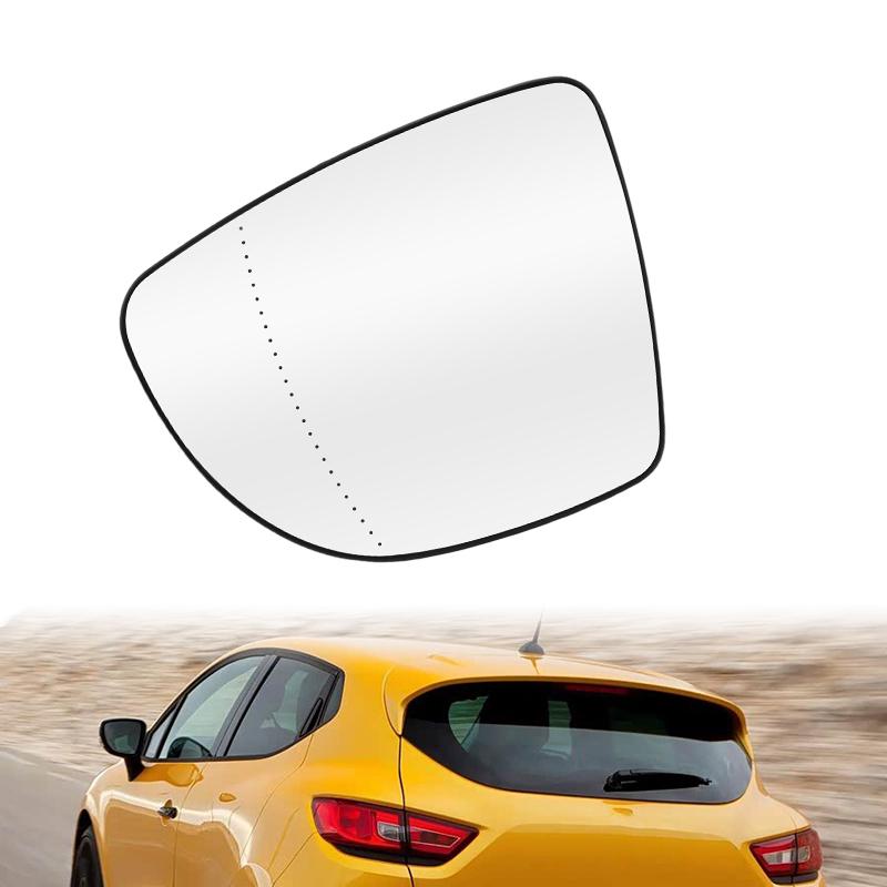 Авто Боковое Крыло Зеркало Заднего Вида С Подогревом Стеклянная Линза Для Renault Clio Iv 4 / Capt / Zoe 2012- Для Nissan Micra Leaf 2017-