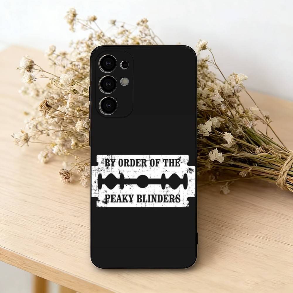 Чехол для телефона Peaky Blinders Томми Шелби для Samsung S25,S24,S21,S22,S23,S30,Ultra,S20,Plus,Fe,Lite,Note,10, Черный Чехол