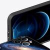Чехол для телефона «Вселенная Звездное небо Луна» для iPhone 17 16 15 14 13 12 11 Pro Max 17 Air Plus Ударопрочный Мягкий ТПУ Корпус Fundas