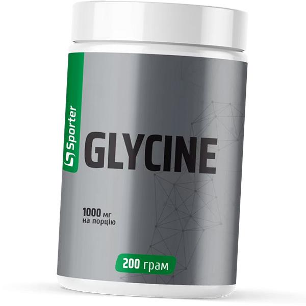 Глицин в порошке, Glycine Powder, Sporter 200г Без вкуса (27584012)