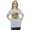 Marvel Womens/Ladies Kawaii Super Heroes Cotton Boyfriend T-Shirt