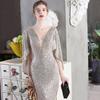 Women's Fashion Sequins Party Dress Cocktail Dress Sexy Evening Dresses