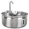 Cat Water Fountain Stainless Steel 3.2L Automatic Circulation Pet Drinking Dispenser Quiet Dog Drinking Waterer with