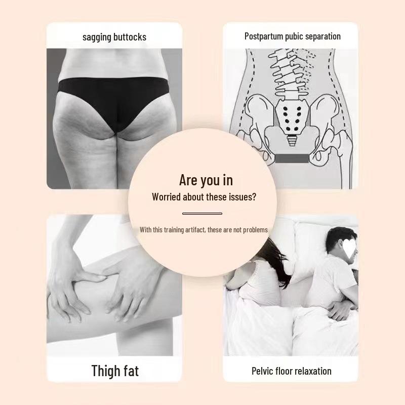Тренажер для мышц тазового дна для похудения ног, тонизирующее средство для икр, устройство для подтяжки бедер и ягодиц для женщин.
