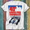 1982 Monaco Grand Prix Racing T Shirt Top Tee 552