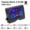 Автомобильная магнитола Android Car-Play для Toyota Mark 2 X130 2009-2019 Мультимедийный плеер Головное устройство Стерео Навигация GPS BT WIFI, 2+64 ГБ