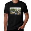 Blackcrowned Night Heron By John James Audubon Tshirt Basic Plain Tee For Spring And Summer Tshirt