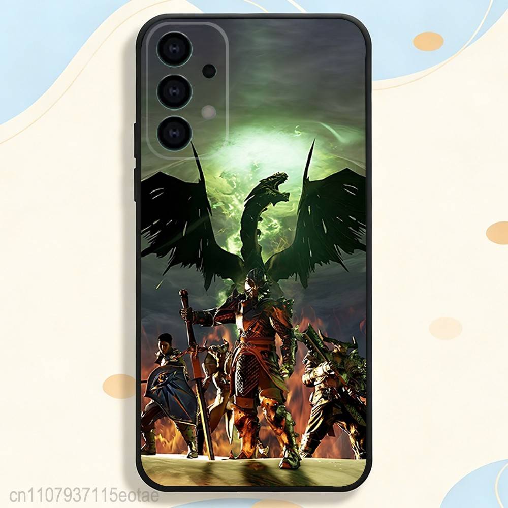 Чехол для телефона Dragon A-Age I-Inquisition для Samsung серии S s21 s22 s23 s24 s25 S26 FE Plus Ultra Мягкий ТПУ-чехол, приятный для кожи