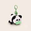 Adorable Plush Panda Keychain Accessory For Cute Bag Charm And Gift Idea