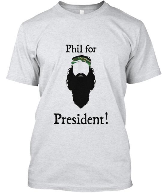 Phil for President T-Shirt Size S to 5XL