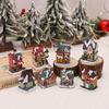 House Ornament Creative European Style High Durability Snow House Decoration Christmas Ornament Display Christmas Ornament for Home